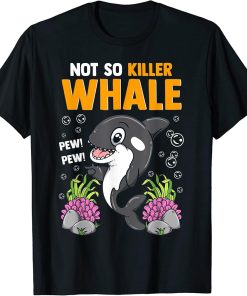 Funny Not So Killer Whale Sea Panda Orca & Marine Life Lover T-Shirt